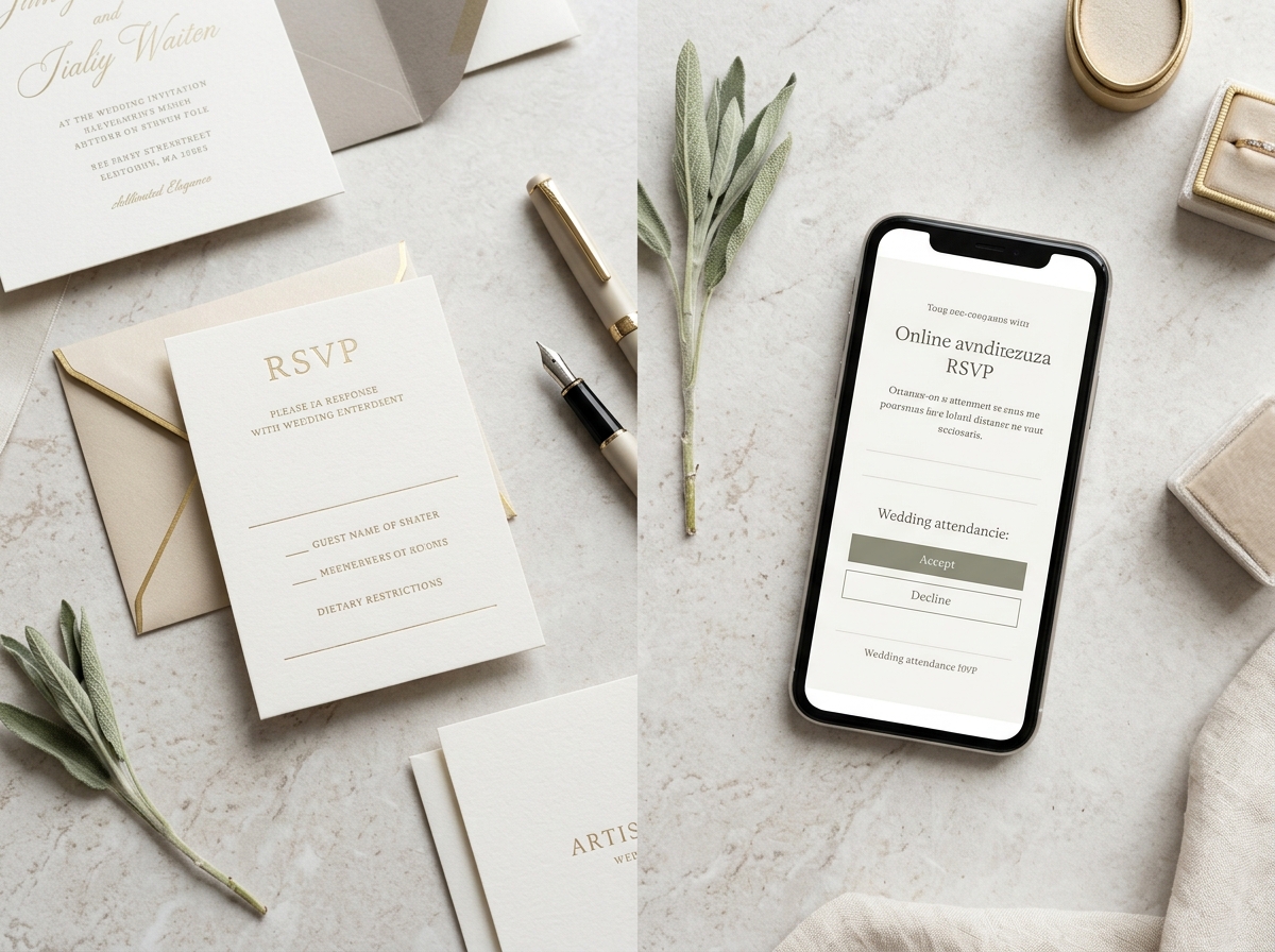 Do You Need RSVP Cards With Wedding Invitations? Paper vs O… | SnapInvite