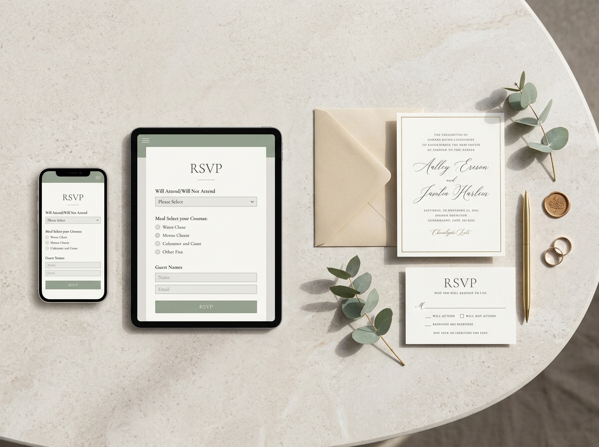 Wedding RSVP Wording for Cards, Websites & Registry Links | SnapInvite